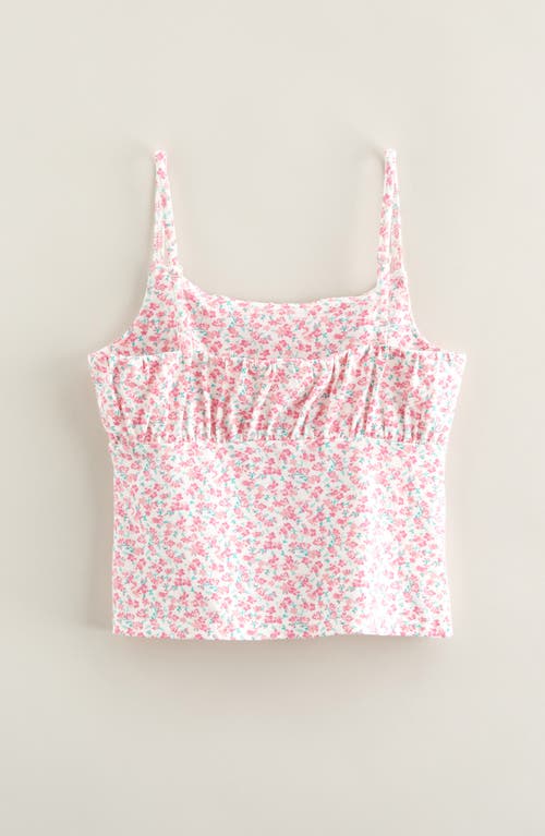 Nordstrom Kids' Floral Gathered Camisole