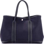 Pre-Owned Hermes Garden Party Tote Toile and Leather 36