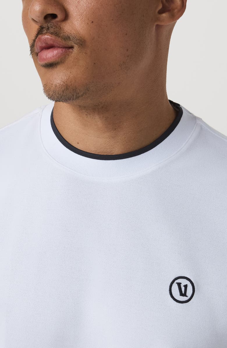 Vuori Game Point T-Shirt, Alternate, color, White