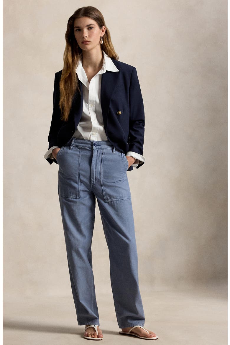 The Ricky Straight Leg Pants, Alternate, color, FRENCH WORKWEAR BLUE