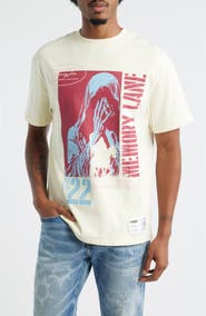 MEMORY LANE Runnin' Past Cotton Jersey Graphic T-Shirt