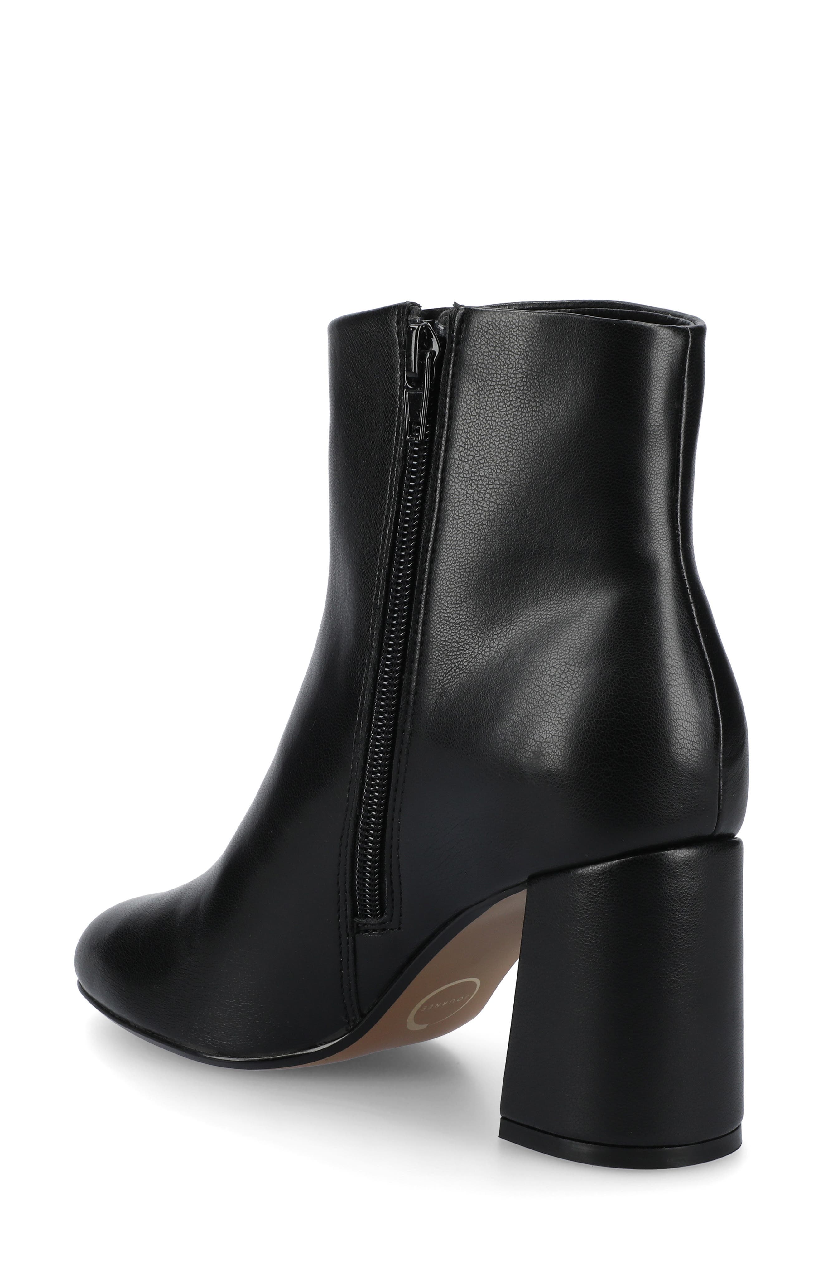 Journee Collection Kit Ankle Boot, Alternate, color, Black