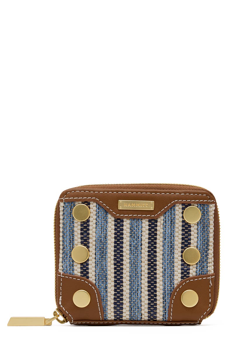5 North Continental Wallet, Main, color, CABANA BLUE/ BRUSHED GOLD