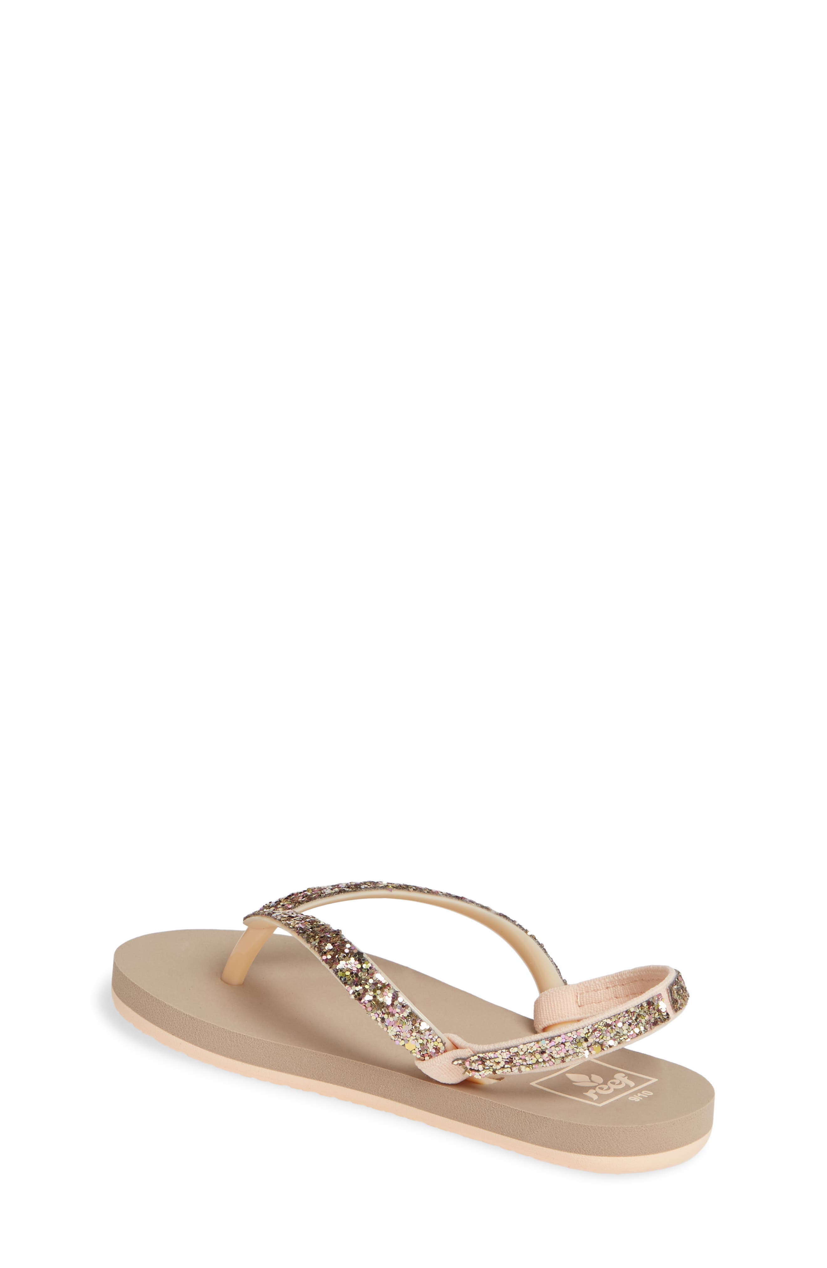 Reef Little Stargazer Glitter Sandal, Alternate, color, 