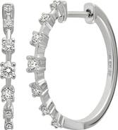 Bony Levy Rita Diamond Hoop Earrings