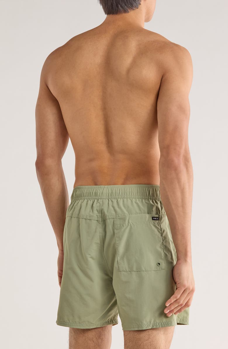 RVCA Breakout Swim Trunks, Alternate, color, Ranger Green