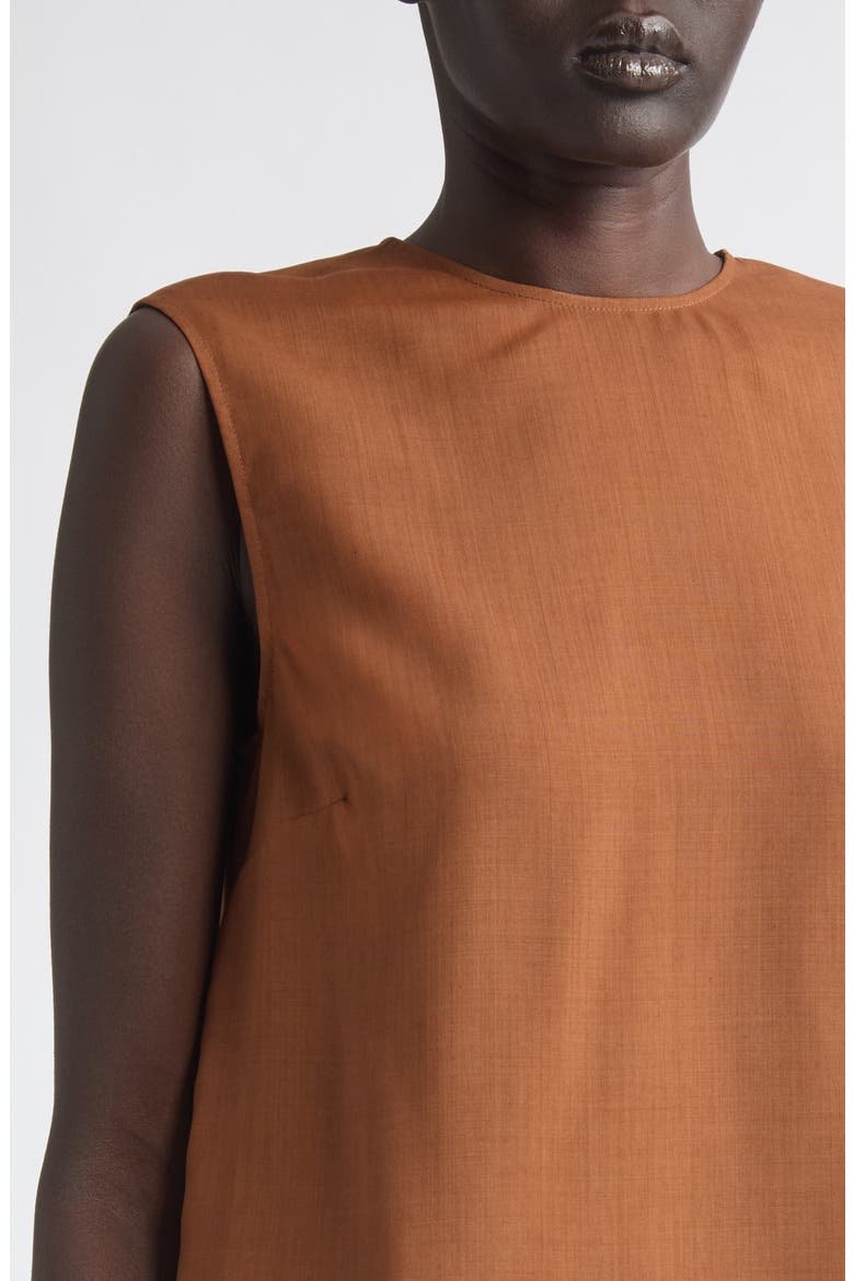 Sleeveless Top, Alternate, color, COGNAC