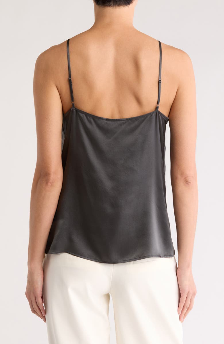 L'AGENCE Gabriella V-Neck Silk Camisole, Alternate, color, 