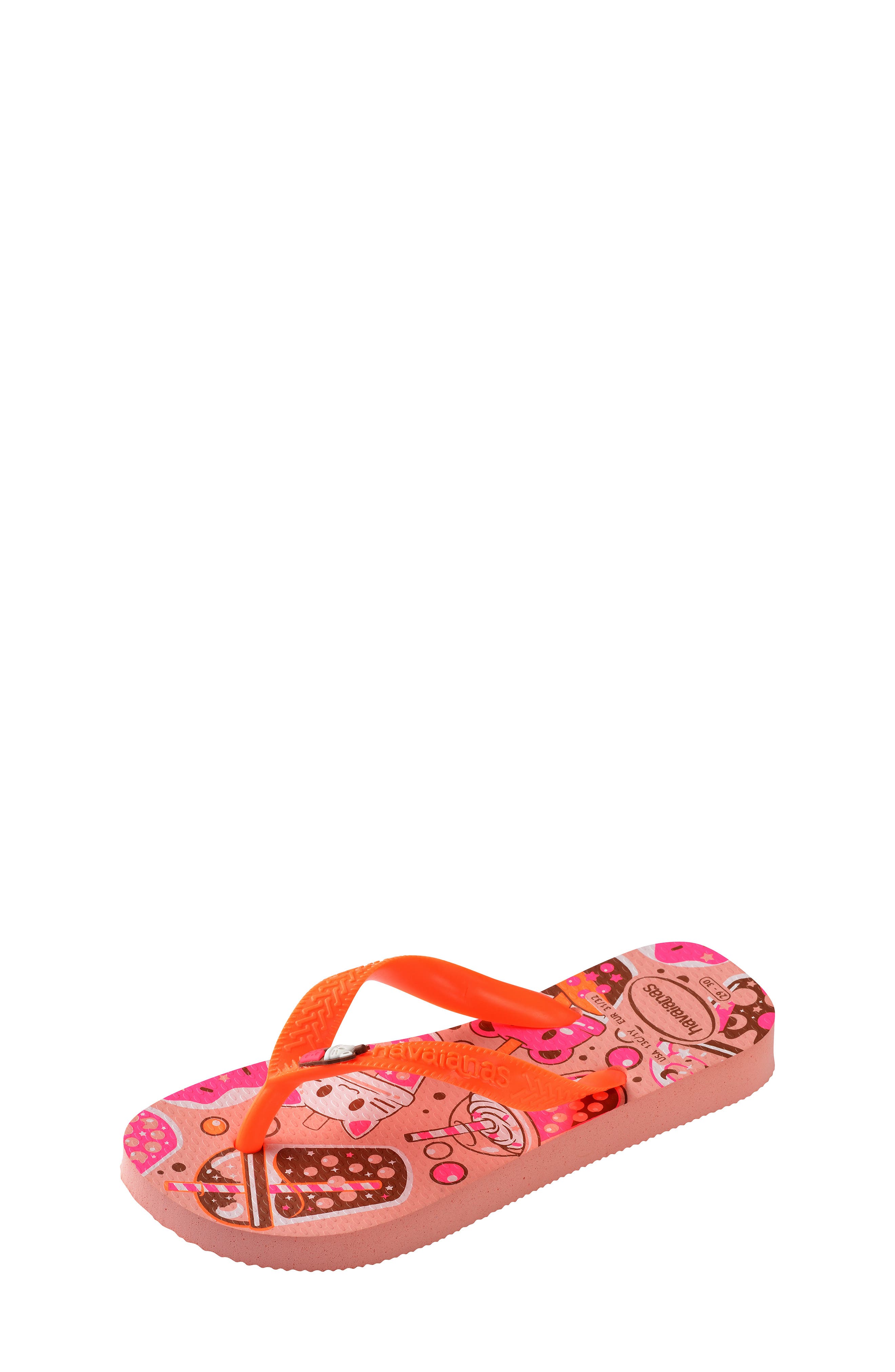 Kids' Fantasy Flip Flop, Alternate, color, BLOSSOM