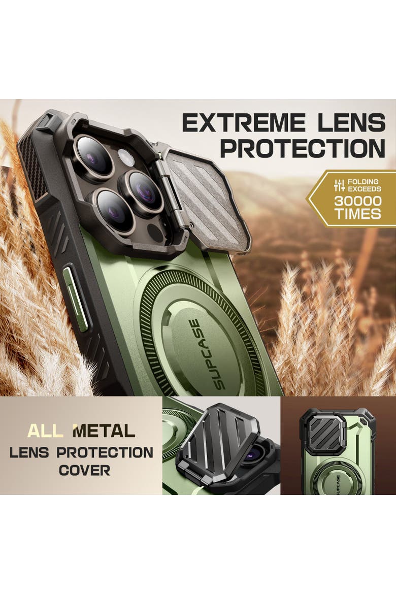iPhone 15 Pro Max 6.7 inch Unicorn Beetle MAG XT MagSafe Case, Alternate, color, Guldan