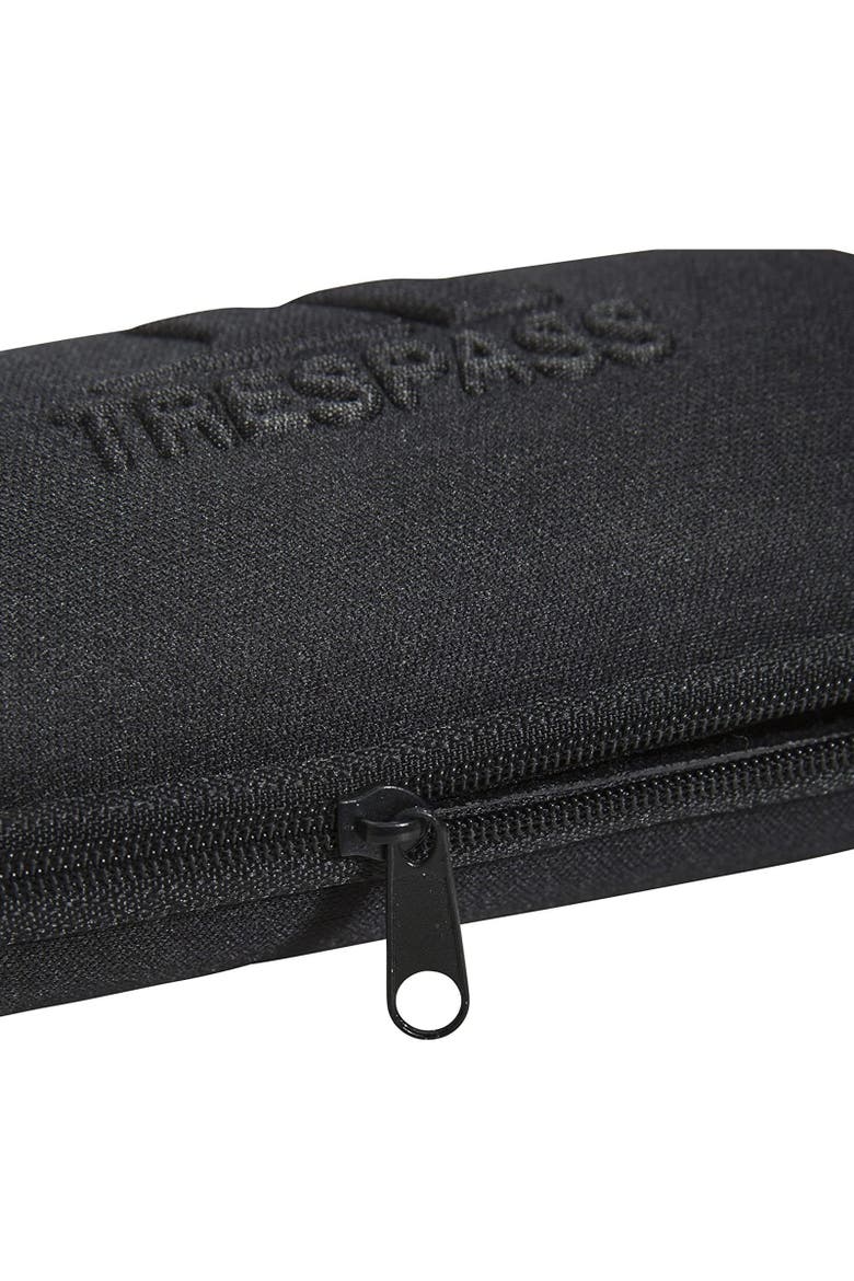 Egoistic Canvas Sunglasses Case, Alternate, color, Black