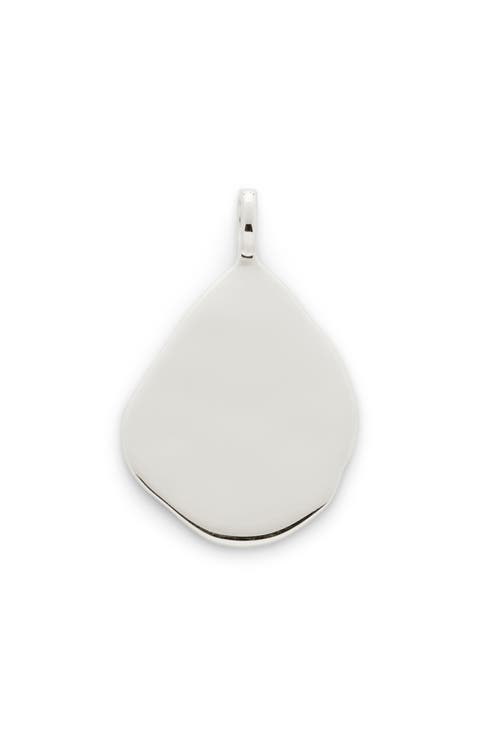 Siren Teardrop Pendant Charm