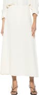 Alexia Admor Brilyn Linen Midi Skirt
