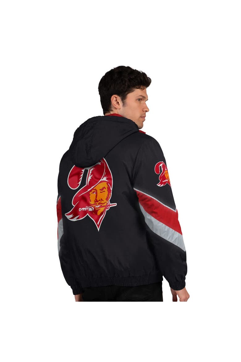 Men's Starter  Black Tampa Bay Buccaneers Thursday Night Gridiron Vintage Logo Full-Zip Hoodie, Alternate, color, Black