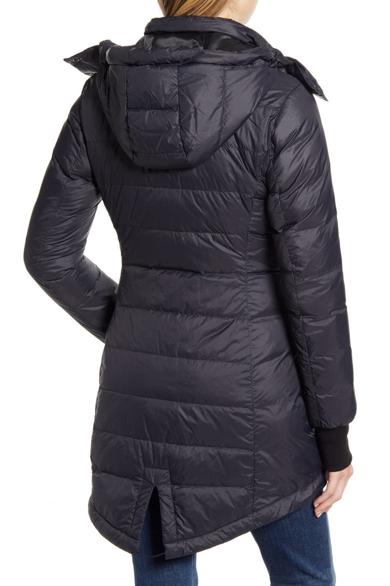 Ellison Packable Down Jacket, Alternate, color, BLACK - NOIR