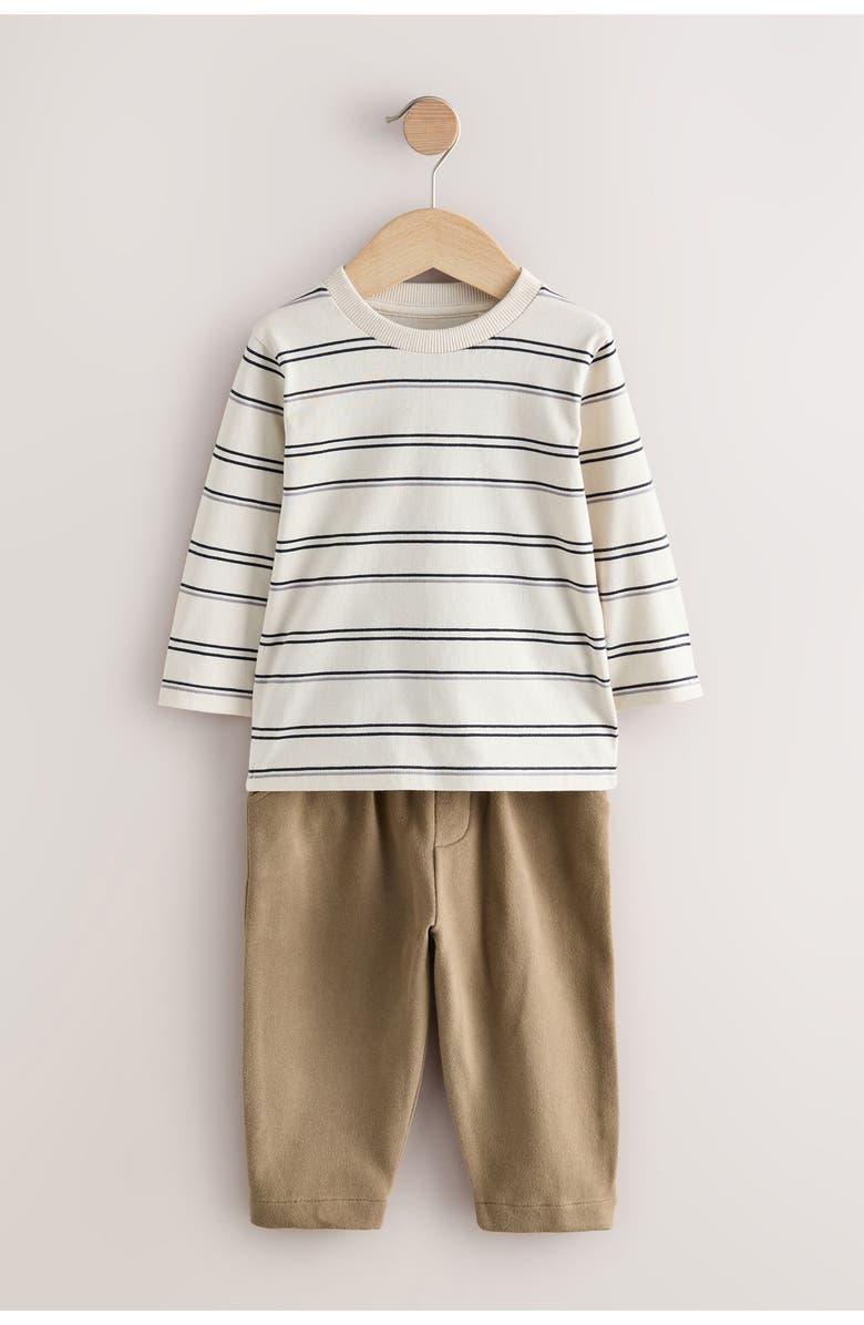 NEXT Kids' Long Sleeve T-Shirt, Shirt Jacket & Pants Set, Alternate, color, Blue