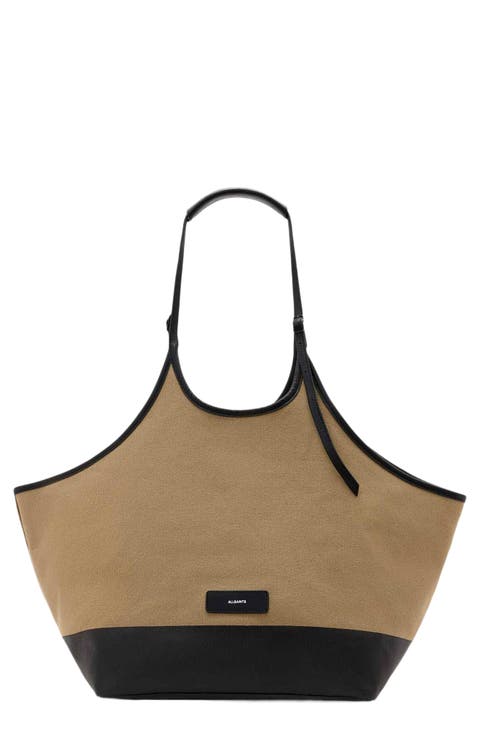 Siloh Canvas East/West Tote