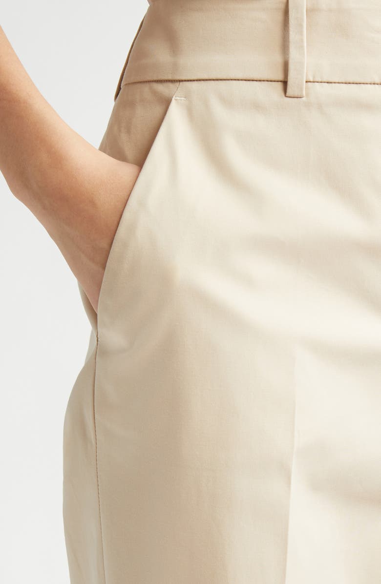 Eleventy Slim Fit Tapered Leg Cotton Blend Pants, Alternate, color, 