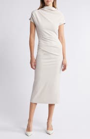 NIKKI LUND Kathleen Midi Sheath Dress