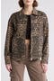 Leopard Print Denim Utility Shacket