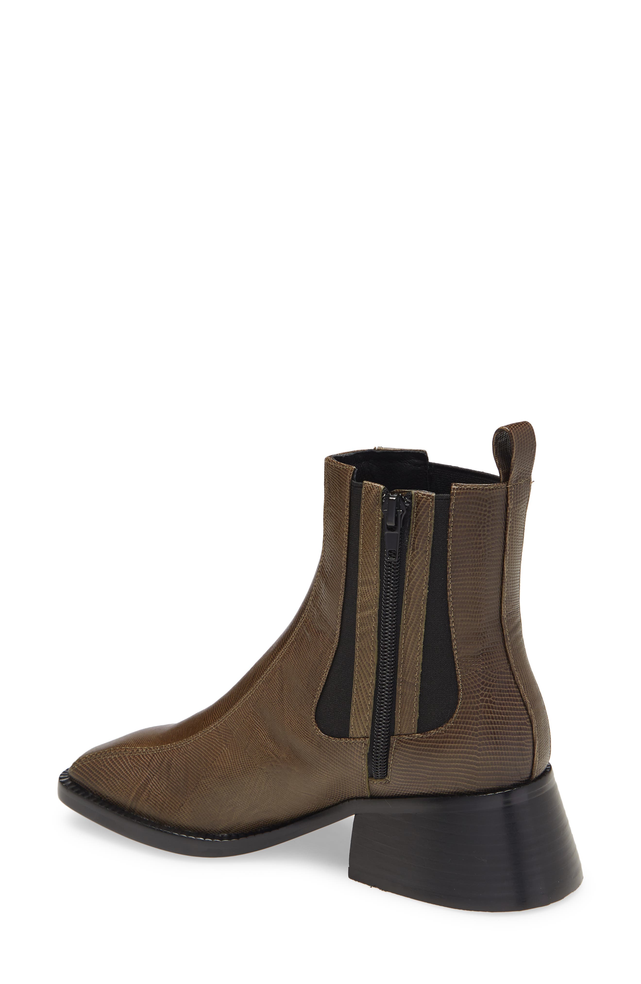 Lliam Chelsea Boot, Alternate, color, KHAKI LIZARD