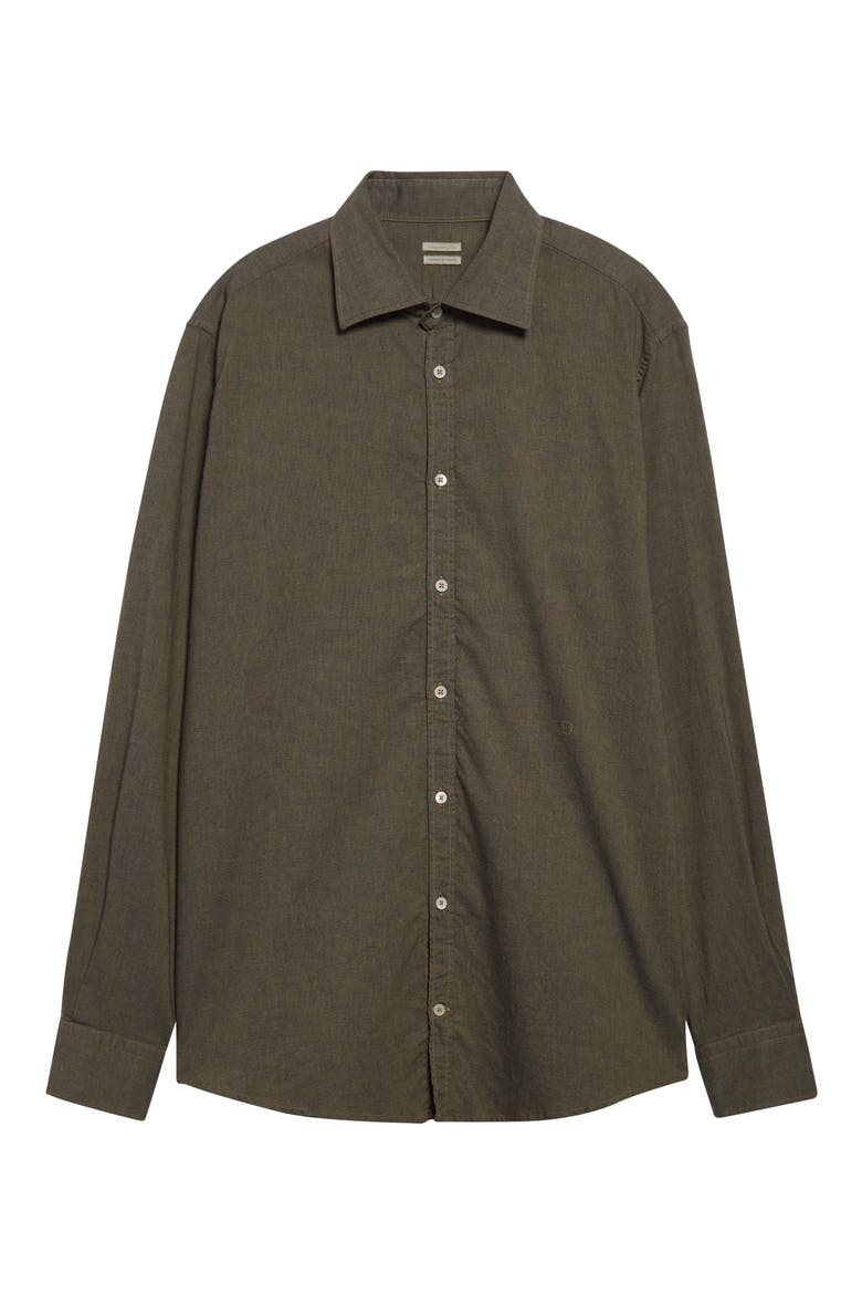 Genova Classic Button-Up Shirt, Alternate, color, THE VERDE