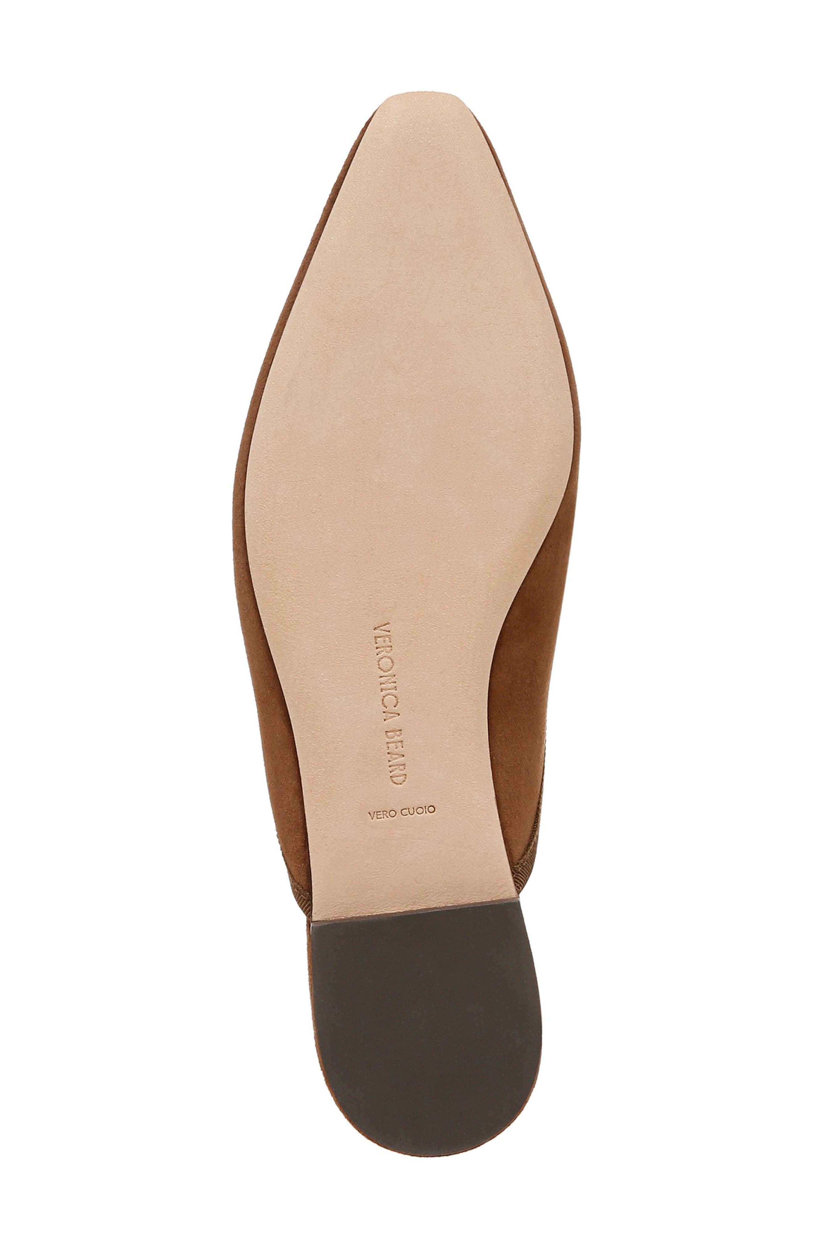 Veronica Beard Catherine Ballet Mule, Alternate, color, Cedar