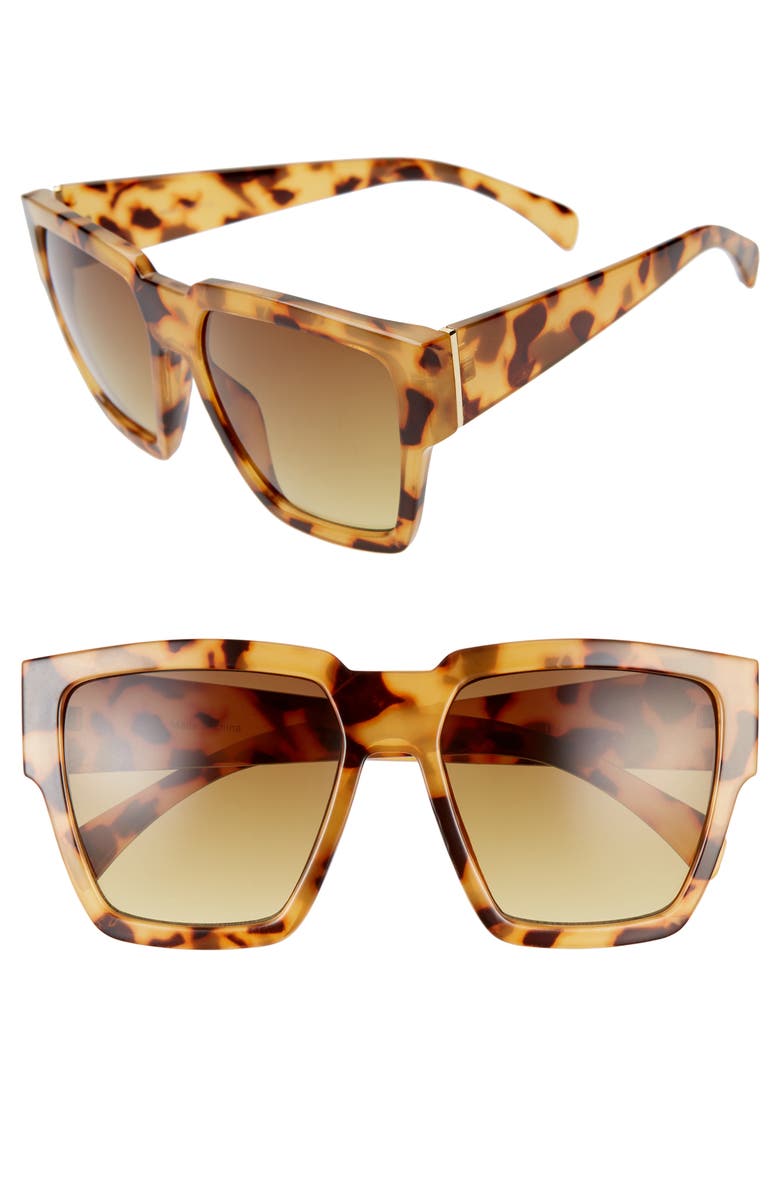 BP. 55mm Gradient Square Sunglasses, Main, color,