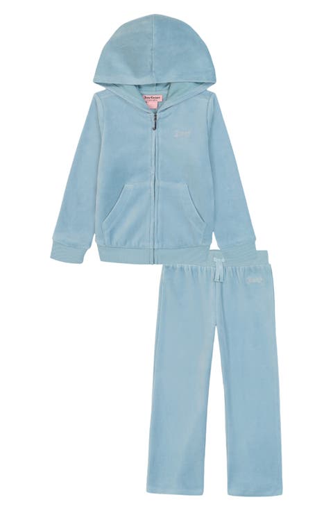 Kids' Velour Hoodie & Joggers Set (Big Kid)