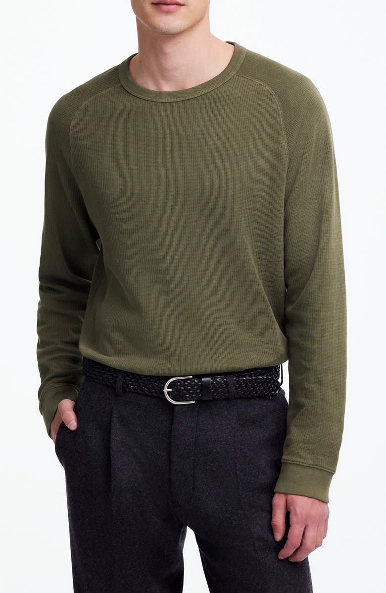 Johnny Collar Long Sleeve Merino Wool Sweater Polo