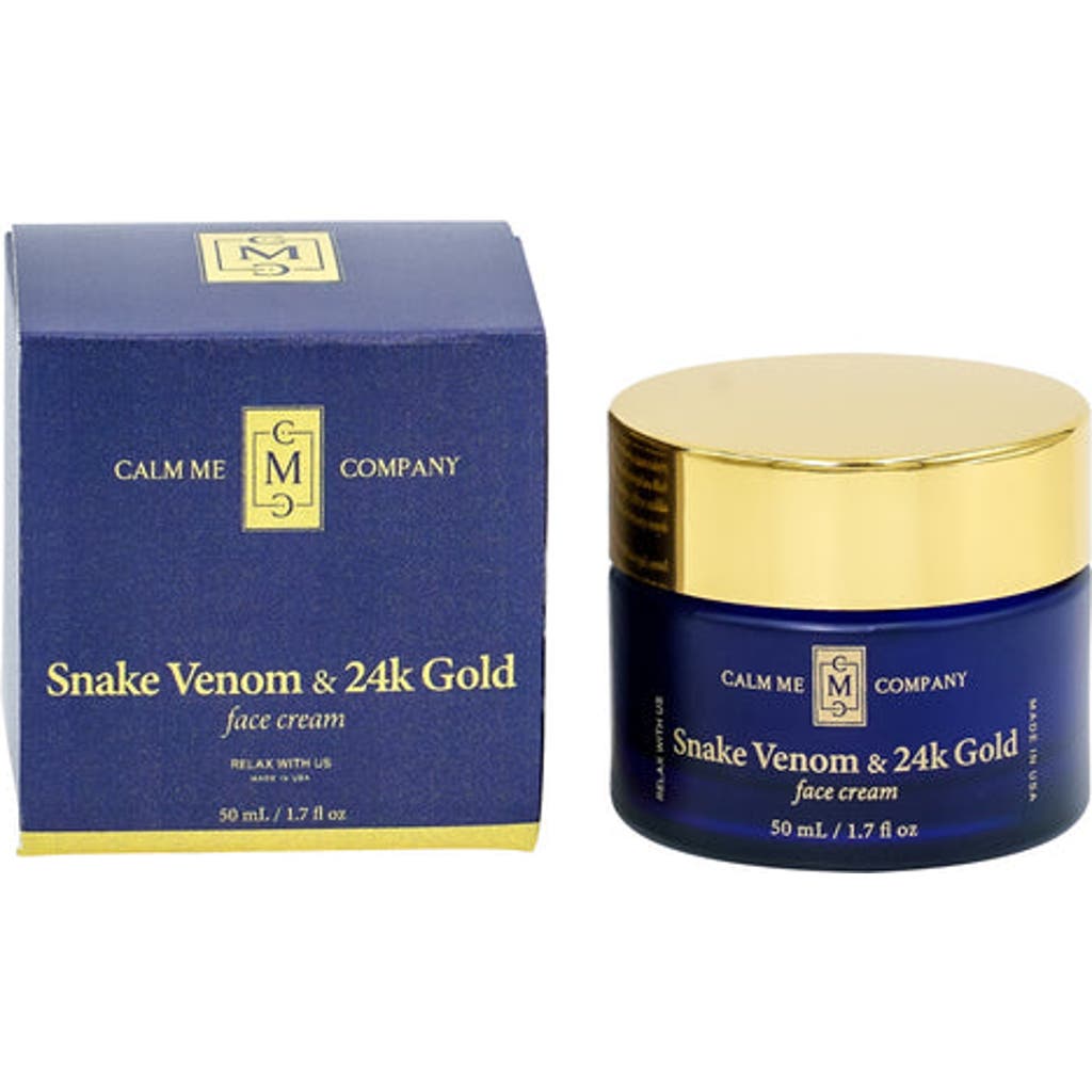 Calm Me 24k Gold + Snake Venom Face Cream
