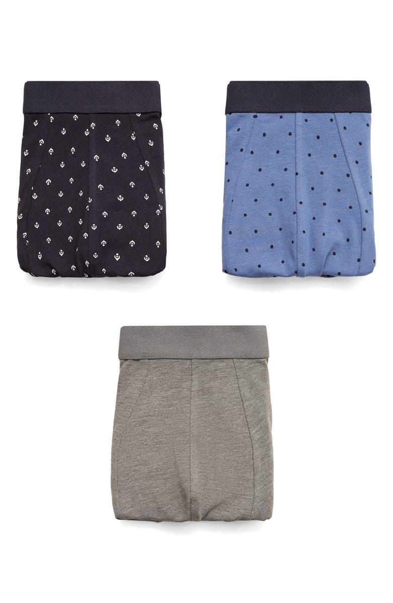 MANGO 3-Pack Stretch Cotton Briefs, Main, color, 