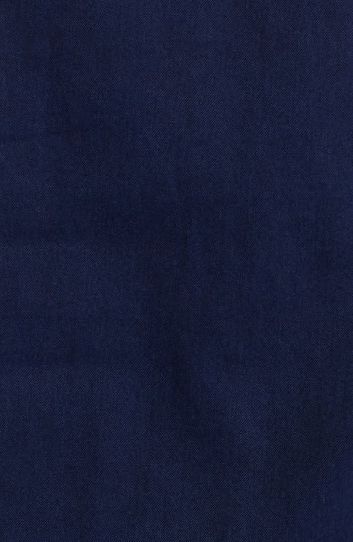 Aurélien Denim Button-up Shirt In Blue