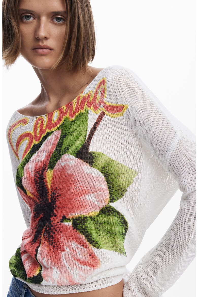 Fine Knit Sweater, Alternate, color, LIGHT BEIGE