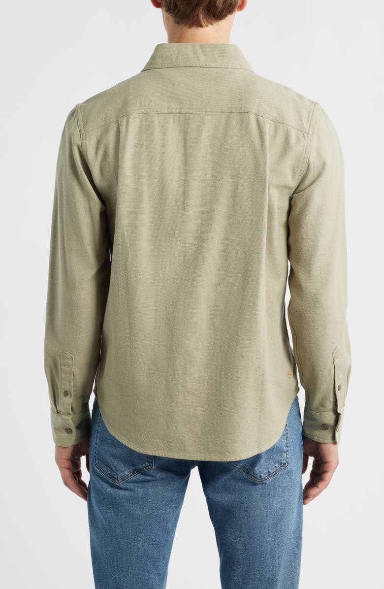 DARK SEAS Bergstrom Cotton Button-Up Shirt, Alternate, color, Grey