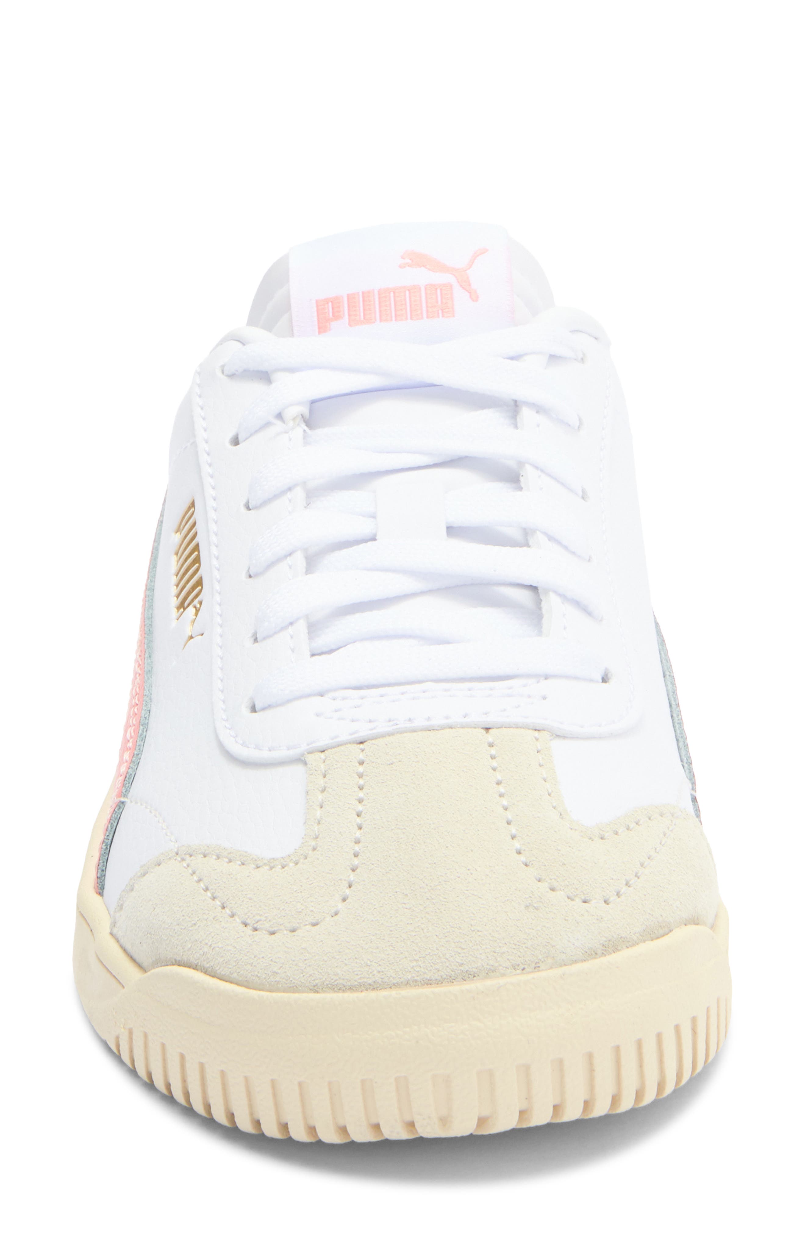 PUMA Club 5v5 Sneaker, Alternate, color, Puma White-Pink Fruit