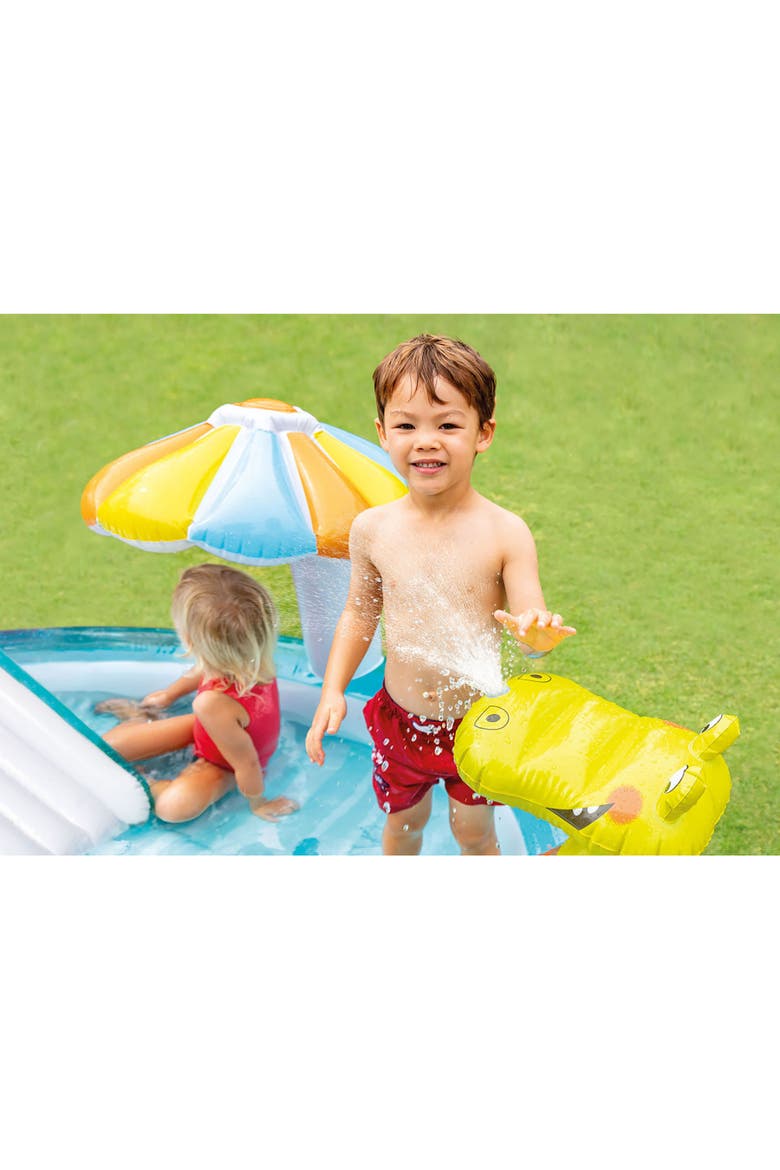 Inflatable Pool Play Center, Alternate, color, Multicolored