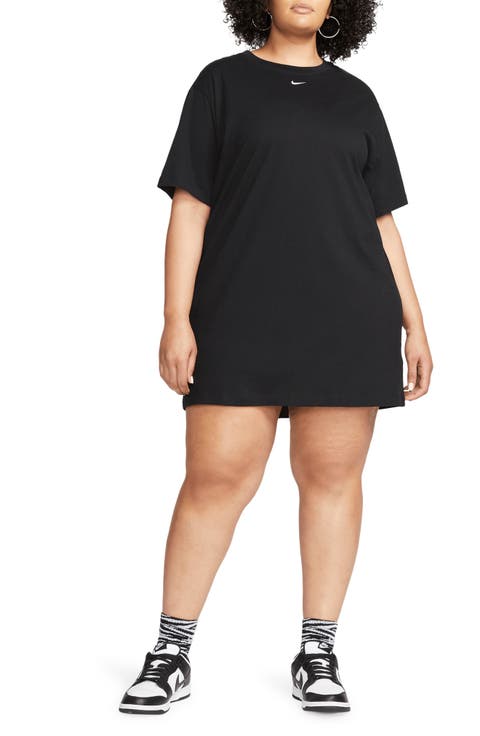 Sportswear Essential Cotton T-Shirt Dress (Plus Size)
