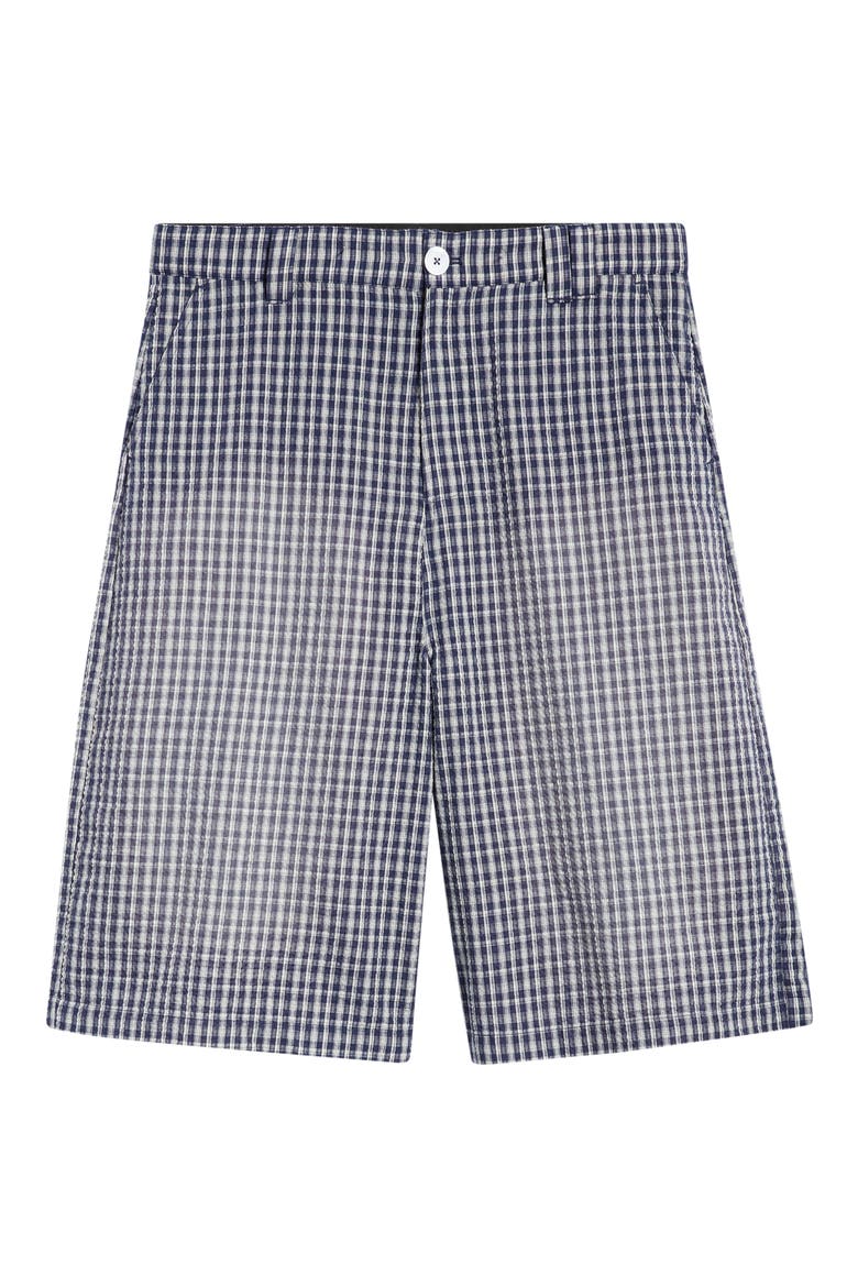 Seersucker Shorts, Alternate, color, PLAID