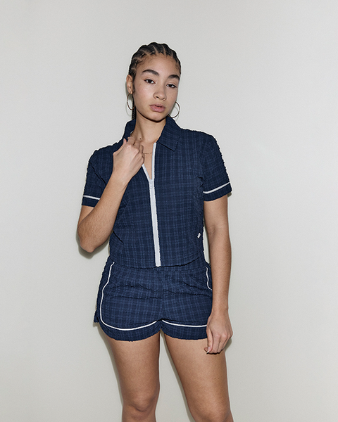 Women's Festival Zip Polo