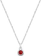 Tiny Blessings Sterling Silver tB® Birthstone 12-14" Necklace