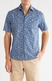 WESTZEROONE Pedro Short Sleeve Button-Up Shirt