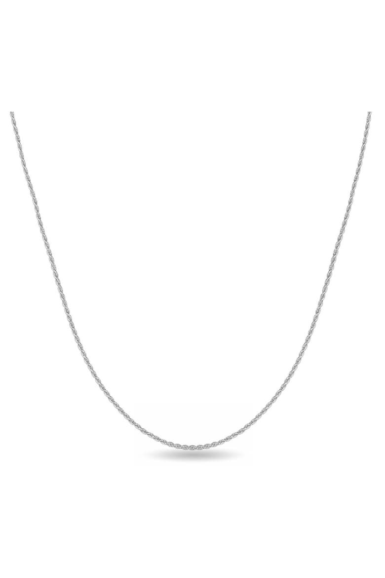 Sterling Silver Thin Choker Necklace, Main, color, Silver