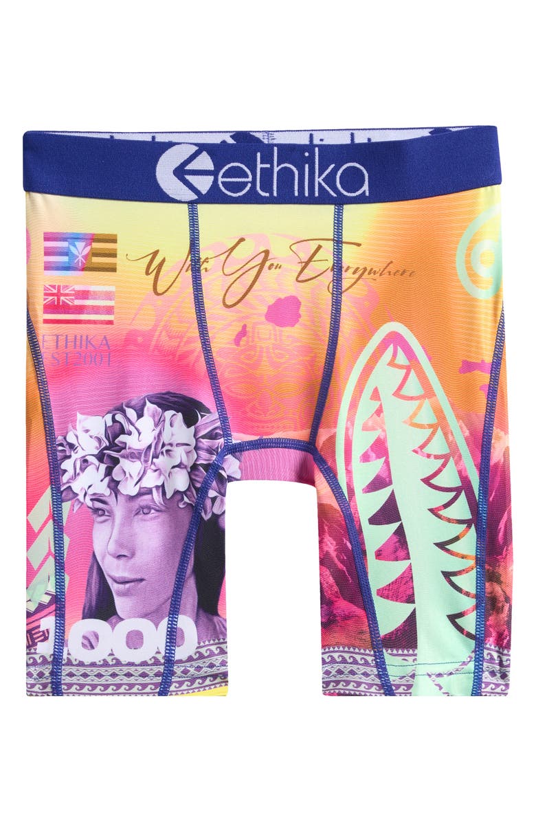 Ethika Kids' BMR a Hui Hou Boxer Briefs, Main, color, Bmr A Hui Hou