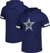 FANATICS Men's Fanatics Navy Dallas Cowboys Optimal Play Short Sleeve Hooded Fashion T-Shirt