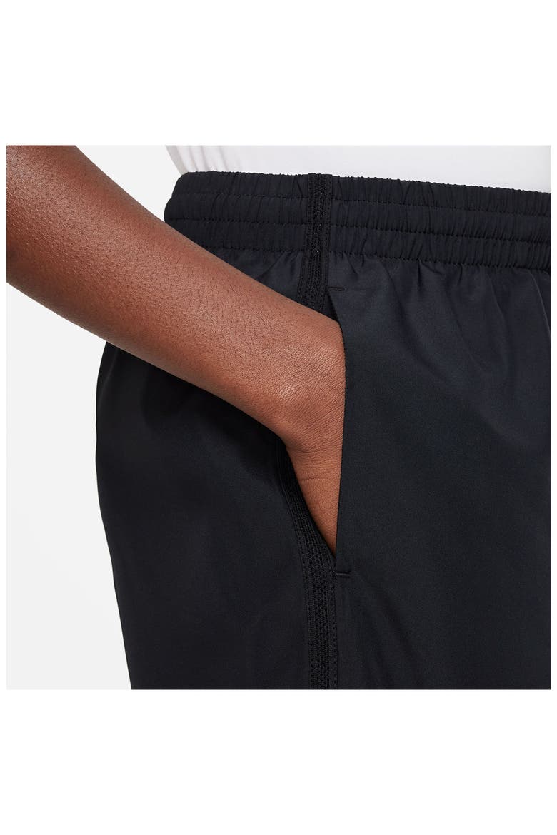 Kids' Dri-FIT Multi+ Shorts, Alternate, color, 010 BLACK/WHITE