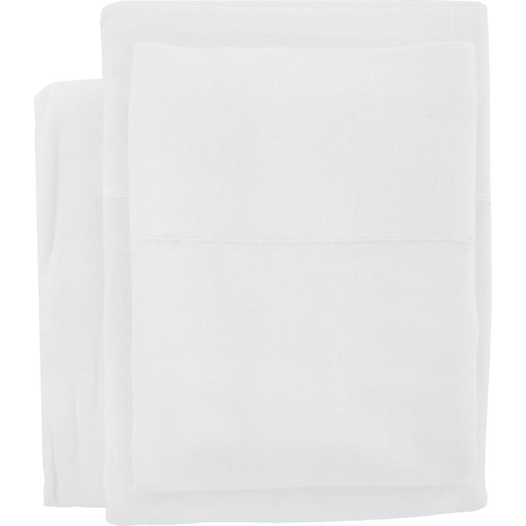 Pom Pom At Home Remi Sheet Set In White