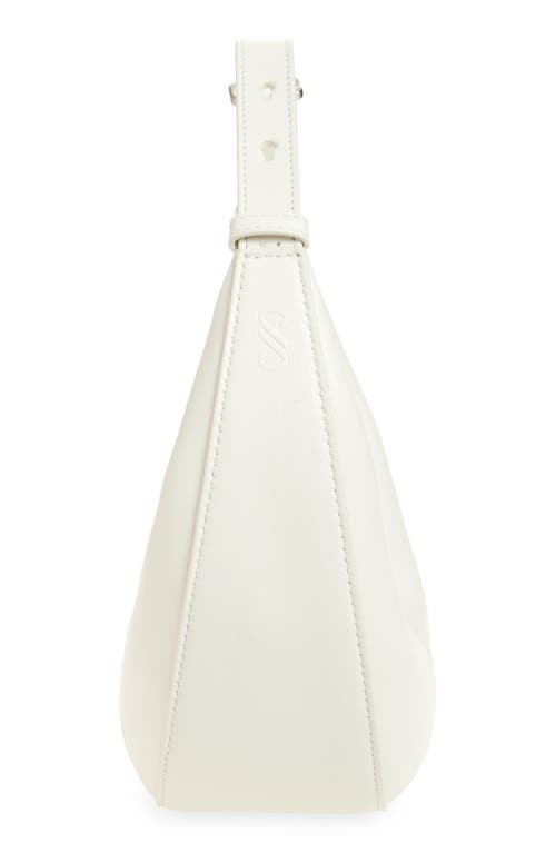 Proenza Schouler Mini Slide Leather Top Handle Bag In White