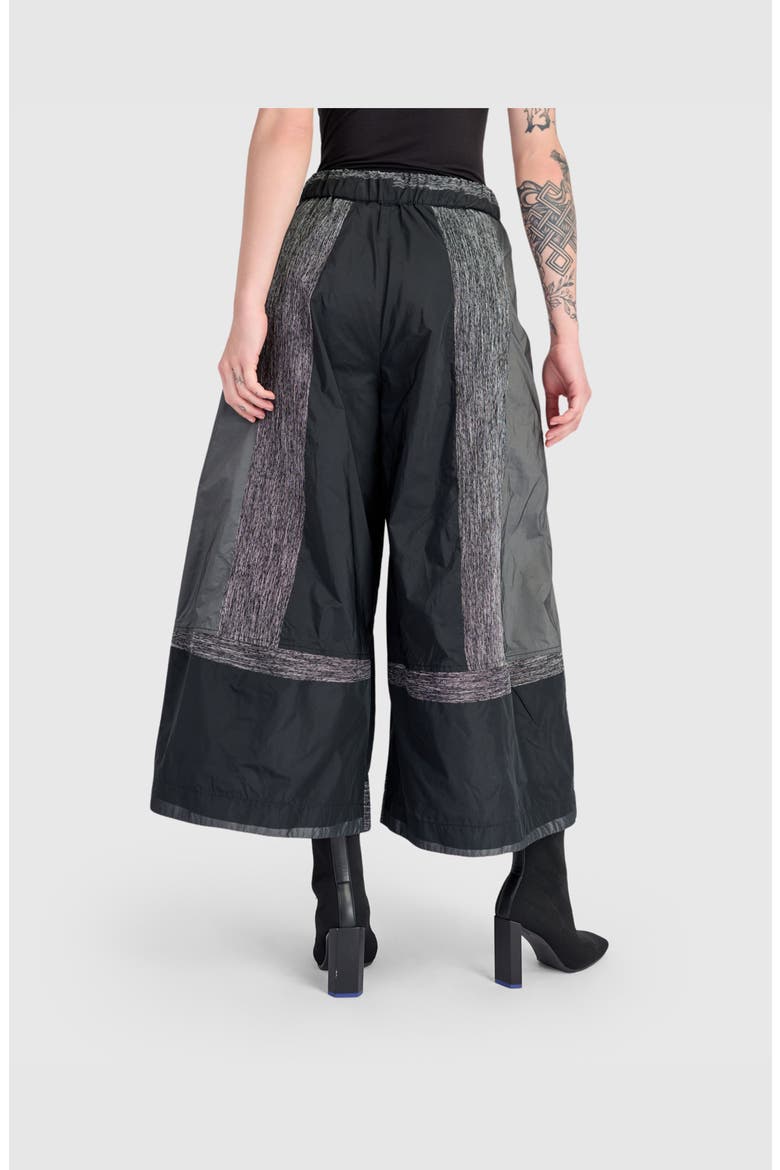 Tasset Wide Leg Pants, Alternate, color, Iron