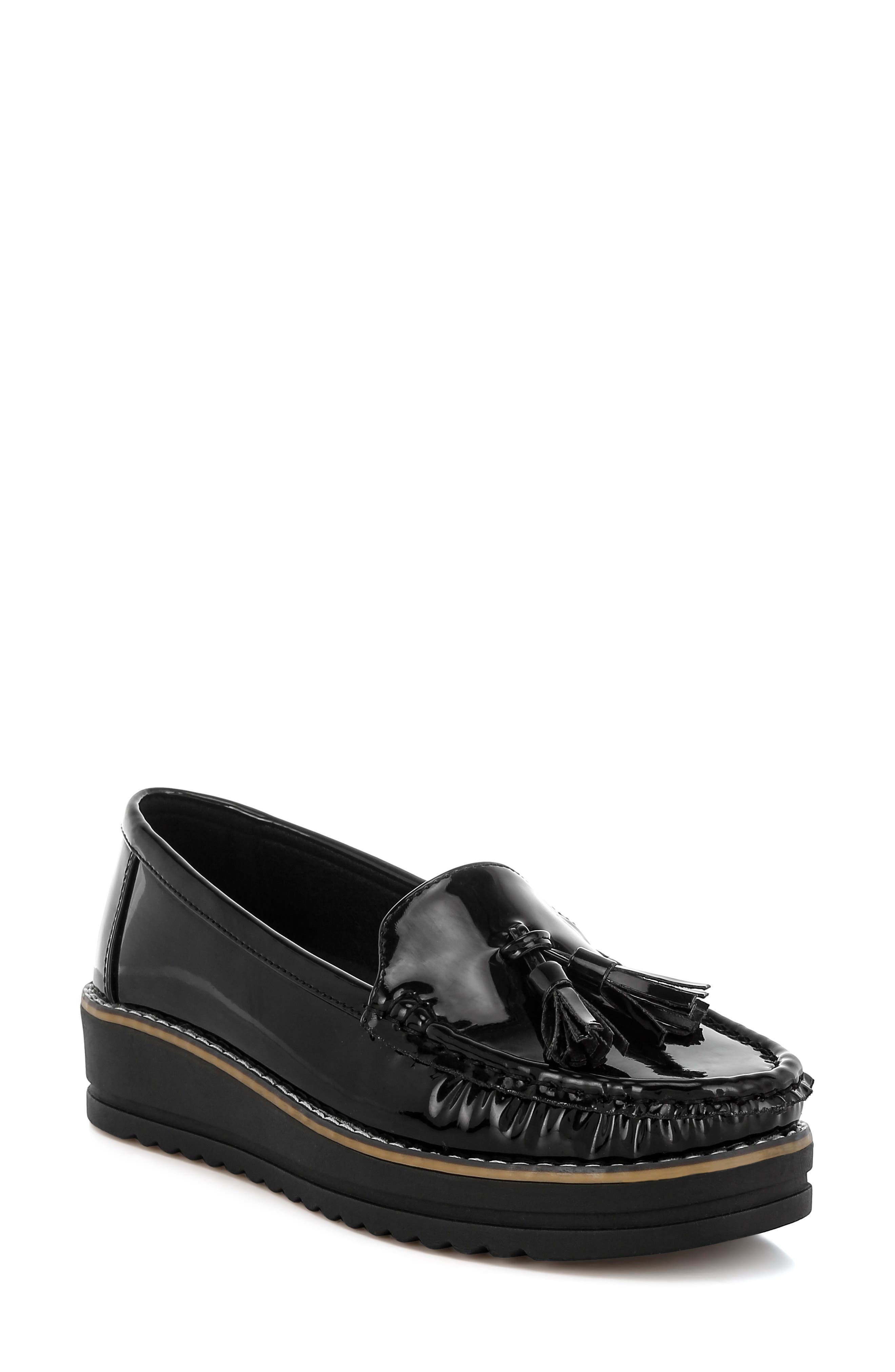 LONDON RAG Strelka Tassel Platform Loafer (Women) | Nordstromrack
